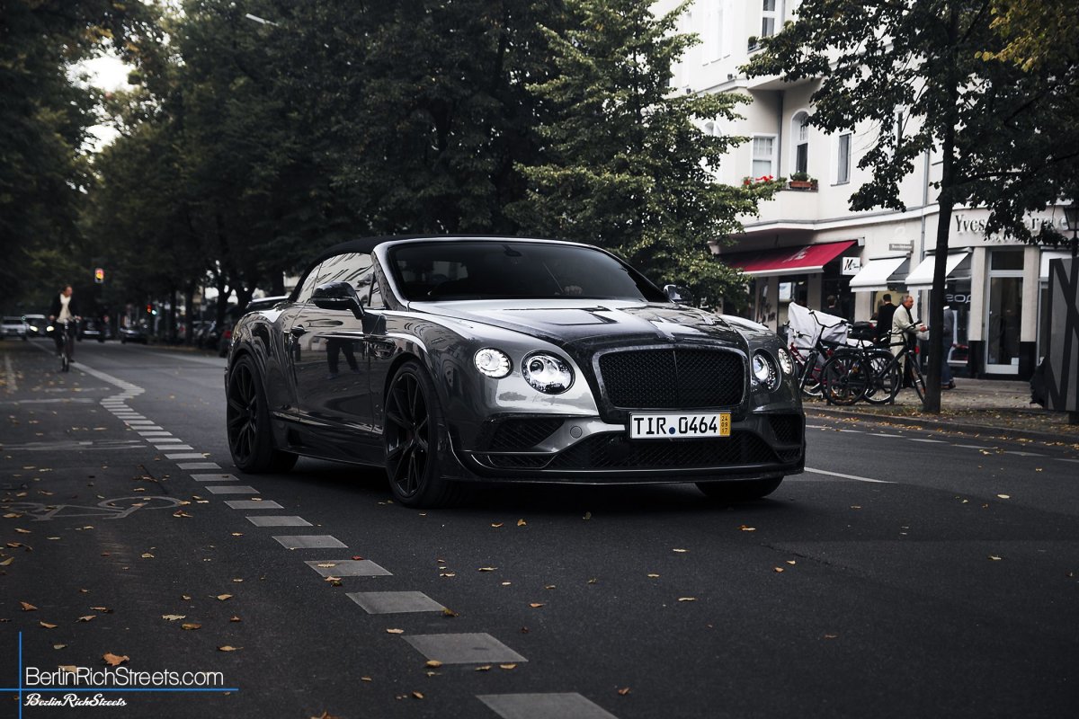 Bentley MANSORY Continental GTC (2016) 'Collage Edition' spotted in Berlin — BerlinRichStreets